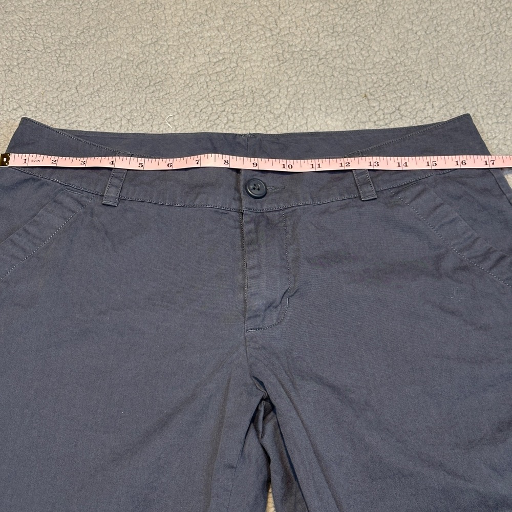 Columbia Womens Gray Cotton Cropped Wide Leg Outdoor Hiking Pants Size 10 - Picture 10 of 12